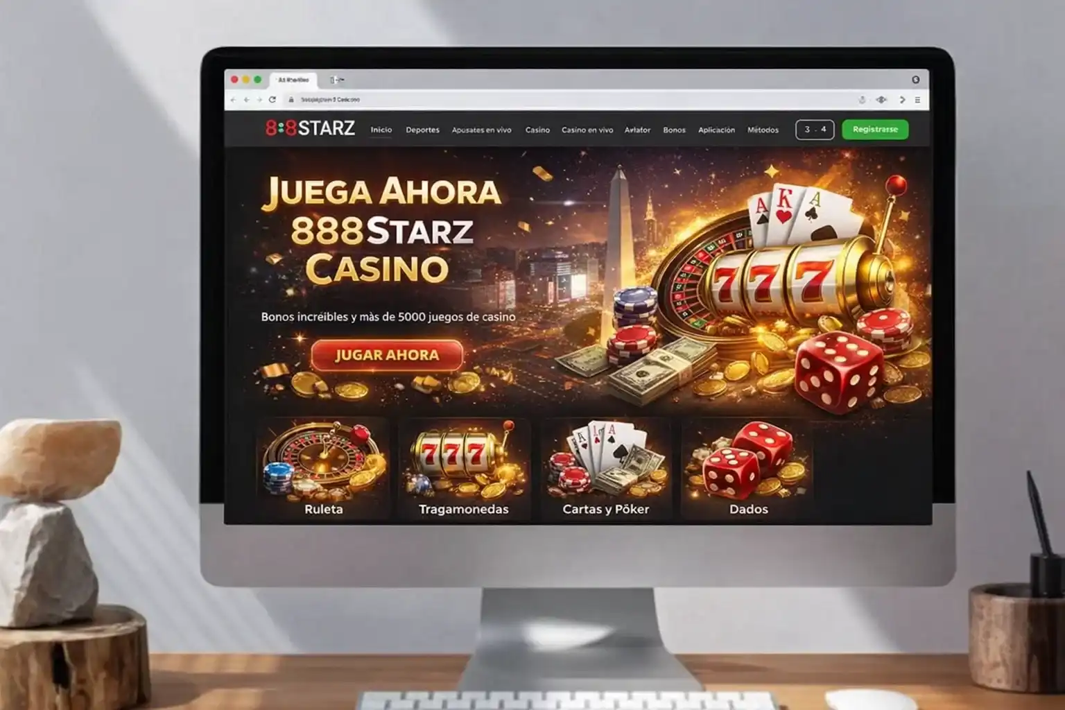 Plataforma casino 888Starz Argentina