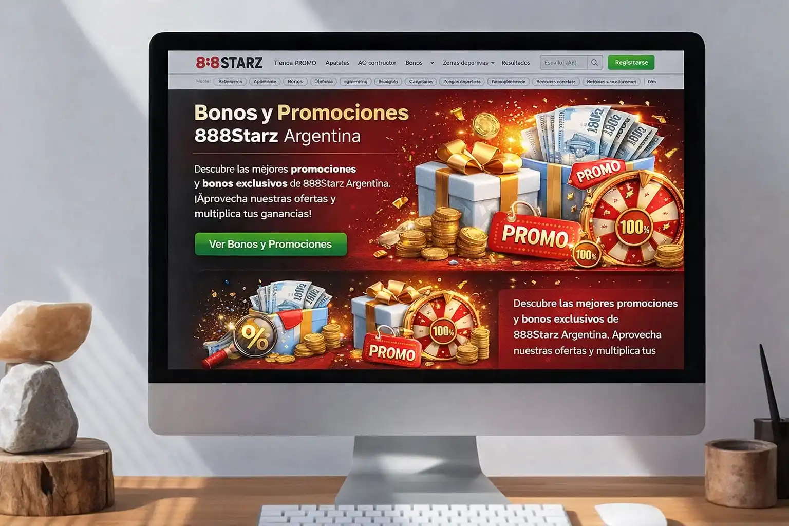 888Starz Bono de Bienvenida Exclusivo y Ofertas para Argentina